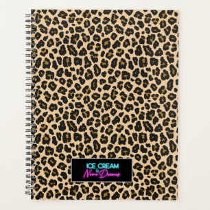 Agenda Planeador de Impressão Leopardo