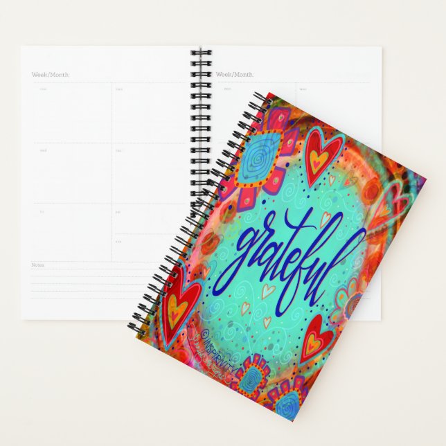 Agenda Planeador de Inspirividade Grateful (Exibição)