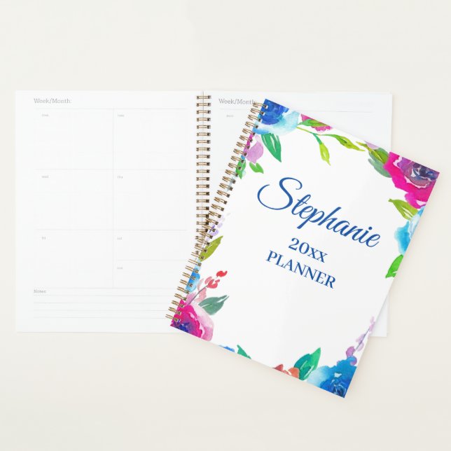 Agenda Planeador de Memórias Felizes da Design Floral (Exibição)