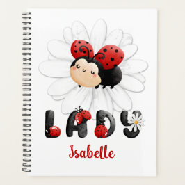 Agenda Planeador de Meninas Personalizadas de Ladybug