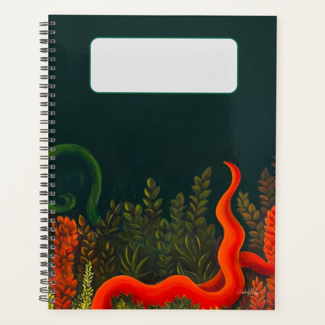 Agenda Planeador de mistério subaquático (Frente)