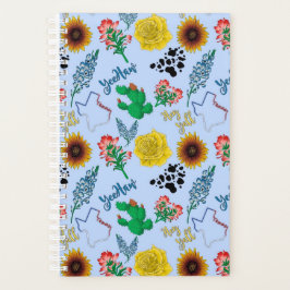 Agenda Planeador de Padrões do Texas Bonito