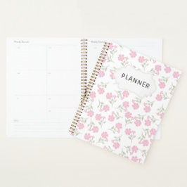 Agenda Planeador de Pastel Petals - Design mínimo e elega