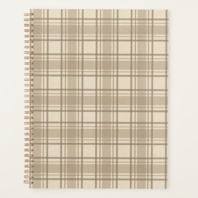 Agenda Planeador de Tartan Soft (Frente)