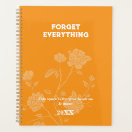 Agenda Planeador Diário Minimalista - Elegante e Engraçad