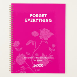 Agenda Planeador Diário Minimalista - Elegante e Engraçad