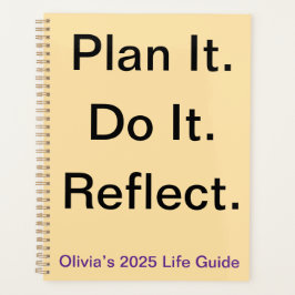 Agenda Planeador Diário - Planeje-O Refletir Edição