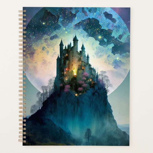 Agenda Planeador do Castelo de Fantasia Magical (Frente)