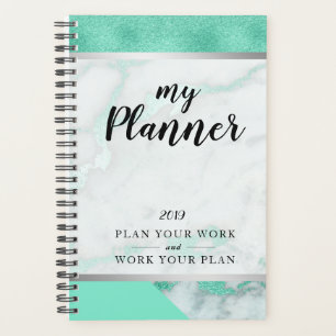 Agenda Planeador do Glam Verde da Casa Fosco