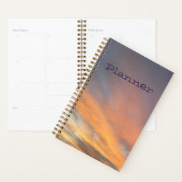 Agenda Planeador do Pastel Sunset