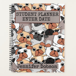 Agenda Planeador Estudante com fundo de animação