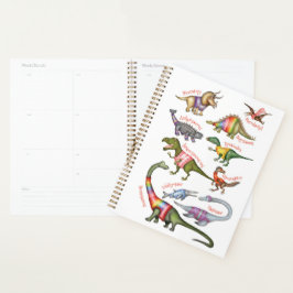 Agenda Planeador fabuloso de dinossauros