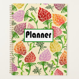 Agenda Planeador Floral