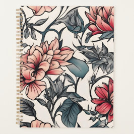 Agenda Planeador Floral