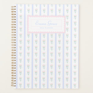 Agenda Planeador Floral de Cores Fluviais de Pré-Disquete