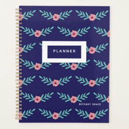 Agenda Planeador Floral Moderno
