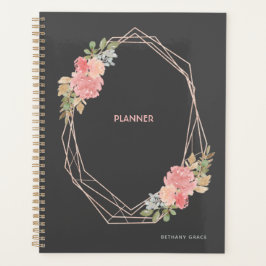 Agenda Planeador Floral Moderno