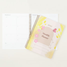 Agenda Planeador mensal de Pastel