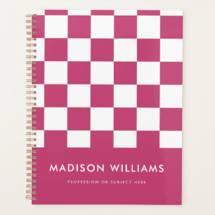 Agenda Planeador Mínimo em Quadrado Moderno