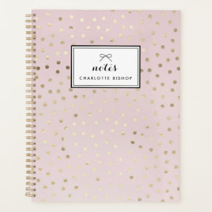Agenda Planeador Personalizado Blush Blush de Pontos de F