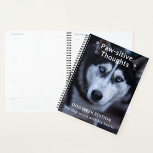 Agenda Planeador Personalizado da Semana de Cachorros - B