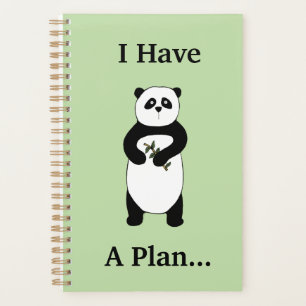 Agenda Planeador Personalizado de Panda Bastante