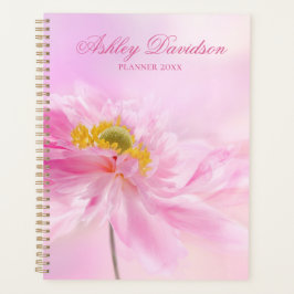 Agenda Planeador Personalizado Floral Rosa
