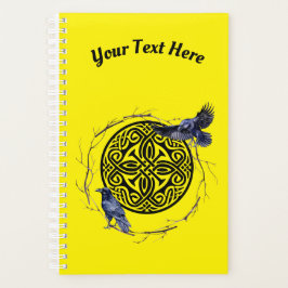 Agenda Planeador Personalizável com Design Celta com Rave