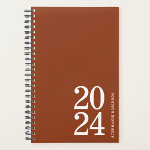 Agenda Planeador Pessoal do Terracotta 2024