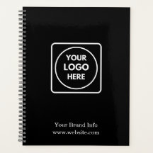 Planeador Preto Minimalista | Corporação Personali