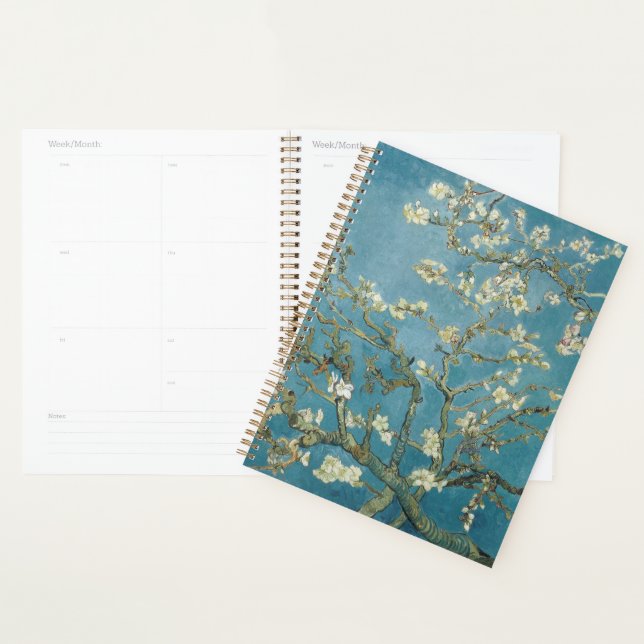 Agenda Planeador semanal Vincent van Gogh Almond Blossom (Exibição)