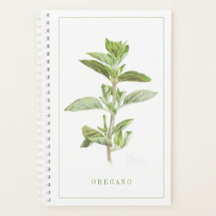 Agenda Planejador/Calendário FRESCO OREGANO 5.5x8.5