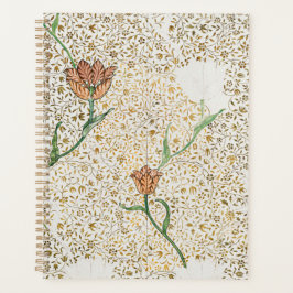 AGENDA PLANEJADOR: WILLIAM MORRIS: GARDEN TULIP DESENHAND