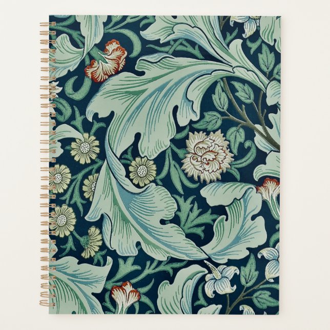 AGENDA PLANEJADOR: WILLIAM MORRIS: PADRÃO FLORAL (Frente)