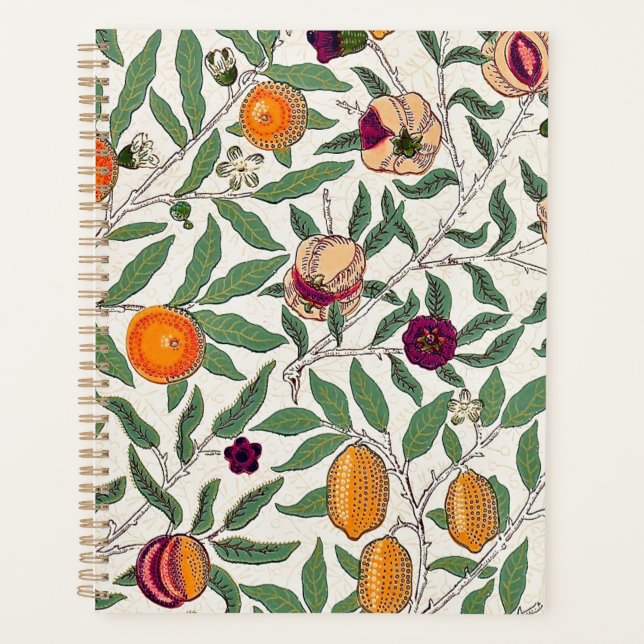 AGENDA PLANEJADOR: WILLIAM MORRIS: POMEGRANATOS (Frente)