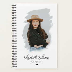 Agenda Planejamento de Fotografia de Quadro de Pincel Per