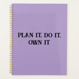 Agenda Planeje-o se apropriando de seu inspirador feminin