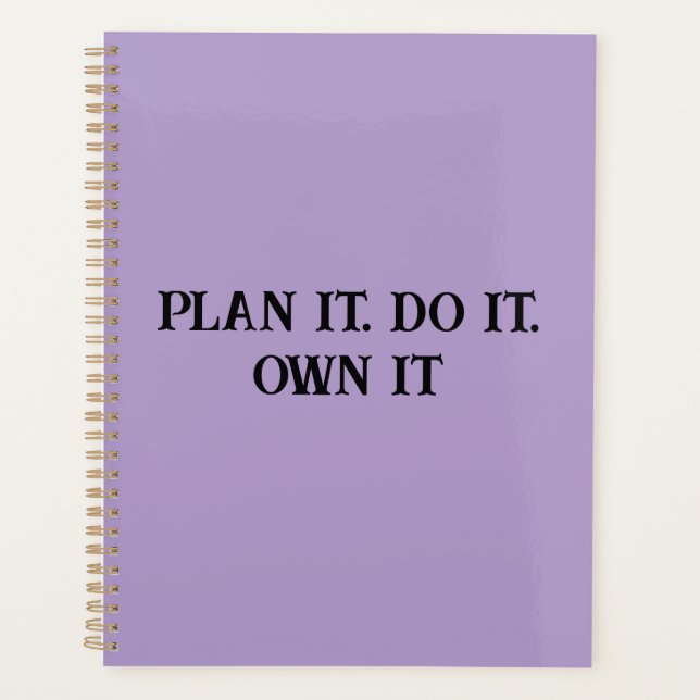 Agenda Planeje-o se apropriando de seu inspirador feminin (Frente)