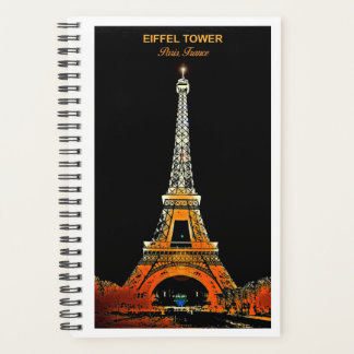 Agenda Planeje Sua Aventura: Eiffel Tower Viagem Planner
