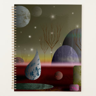 Agenda Planeta De Formas 8,5x11