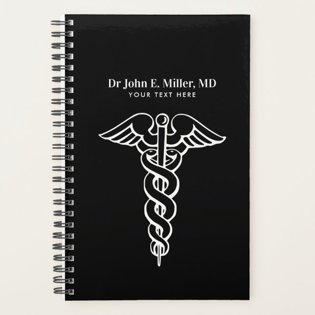 Agenda Planificador personalizado para médico ou enfermei (Frente)