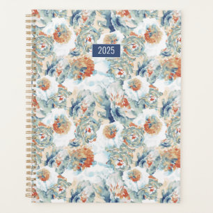Agenda Planner 2025 Belos Abstrato Flores