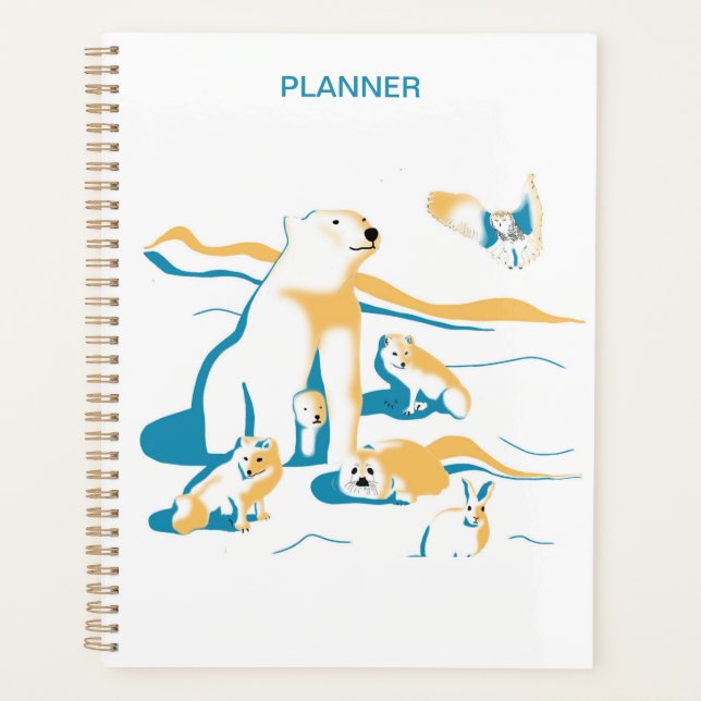 Agenda Planner - 8,5" X 11" (Frente)
