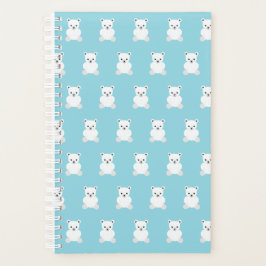 Agenda Planner Branco do Urso Polar
