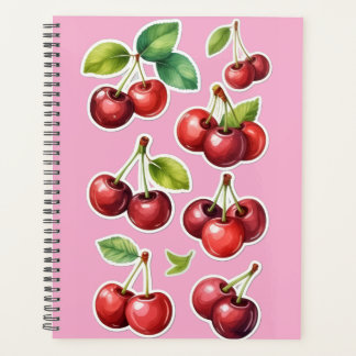 Agenda Planner Cherry Aesthetic