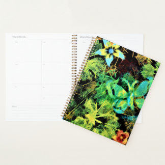 Agenda Planner da borboleta e da flor Rodilius