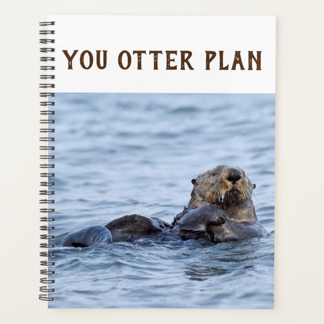 Agenda Planner da lontra (Frente)