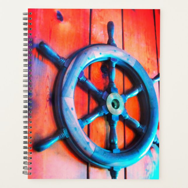 Agenda Planner da roda de direção (Frente)