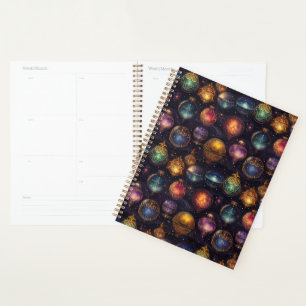 Agenda Planner das Baubles de Natal
