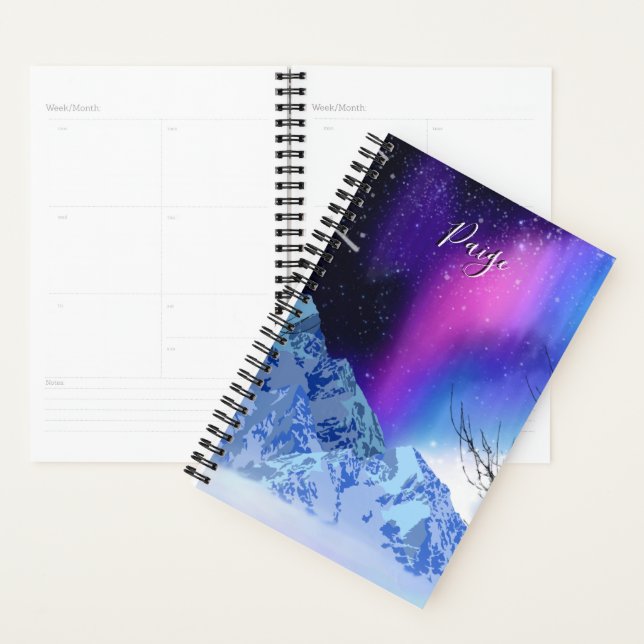 Agenda Planner das luzes da inverno (Exibição)